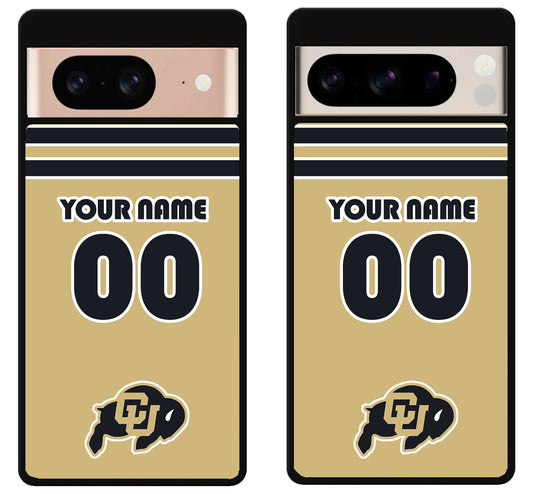 Custom Personalized Colorado Buffaloes Google Pixel 8 | 8 Pro Case