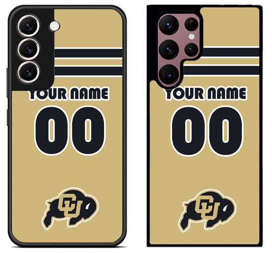 Custom Personalized Colorado Buffaloes Samsung Galaxy S22 | S22+ | S22 Ultra Case