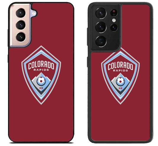 Colorado Rapids Logo Red Samsung Galaxy S21 | S21 FE | S21+ | S21 Ultra Case