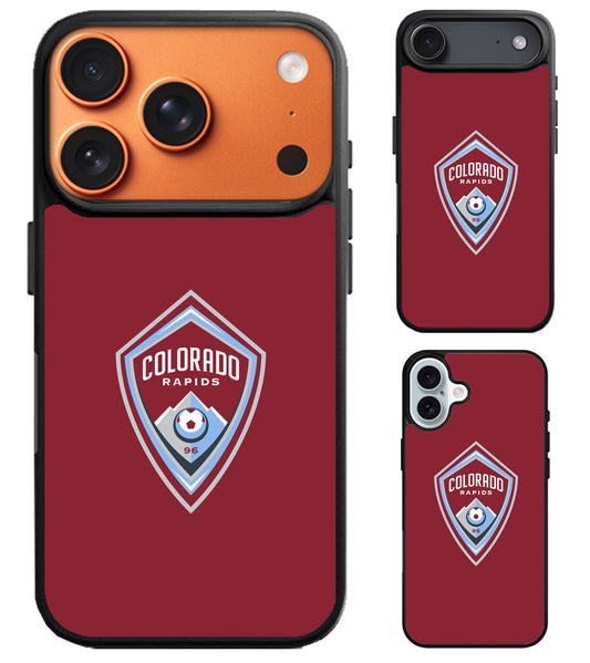 Colorado Rapids Logo Red iPhone Air | iPhone 17 | 17 Pro | 17 Pro Max Case
