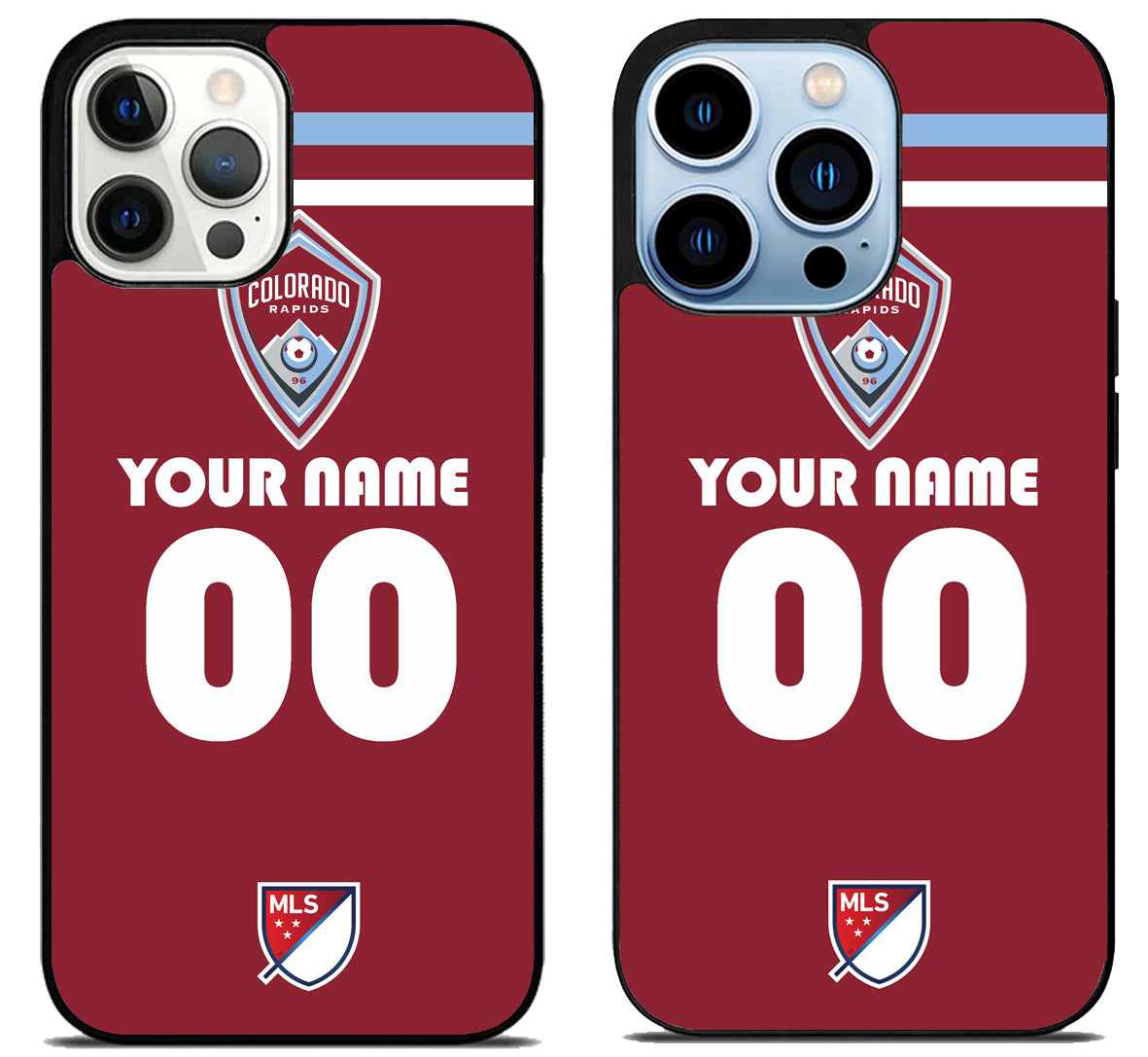 Custom Personalized Colorado Rapids MLS iPhone 15 Pro | iPhone 15 Pro Max Case