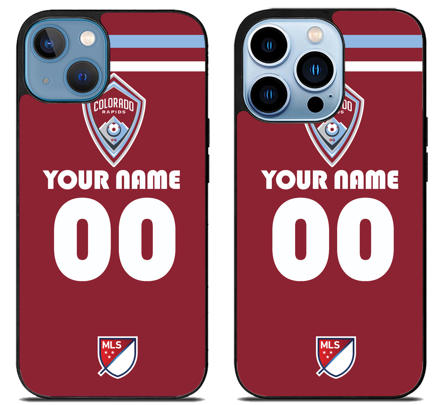 Custom Personalized Colorado Rapids MLS iPhone 13 | 13 Mini | 13 Pro | 13 Pro Max Case