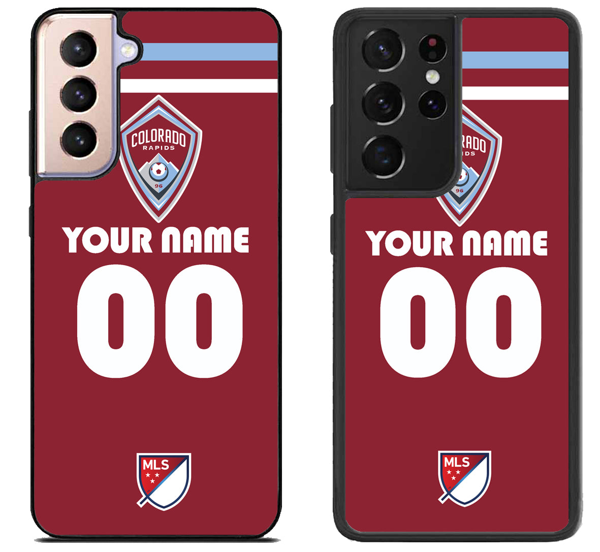 Custom Personalized Colorado Rapids MLS Samsung Galaxy S21 | S21 FE | S21+ | S21 Ultra Case