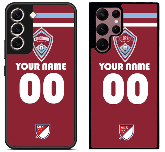 Custom Personalized Colorado Rapids MLS Samsung Galaxy S22 | S22+ | S22 Ultra Case