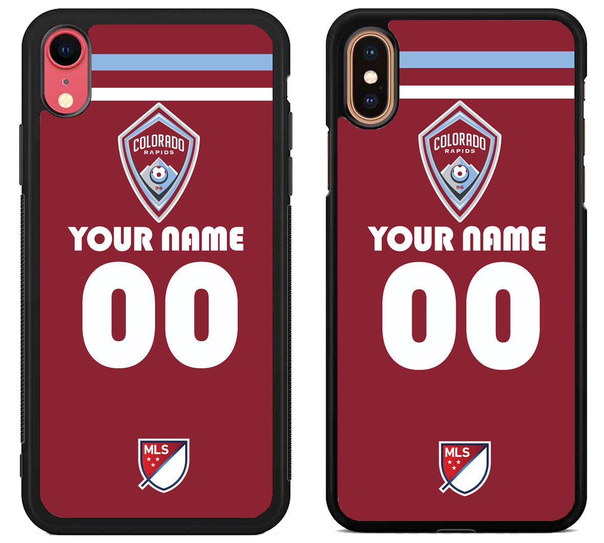 Custom Personalized Colorado Rapids MLS iPhone X | Xs | Xr | Xs Max Case