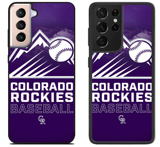 Colorado Rockies Baseball Samsung Galaxy S21 | S21 FE | S21+ | S21 Ultra Case