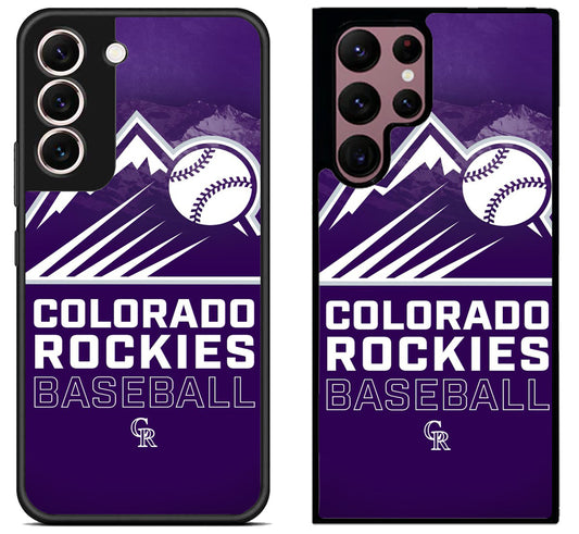 Colorado Rockies Baseball Samsung Galaxy S22 | S22+ | S22 Ultra Case