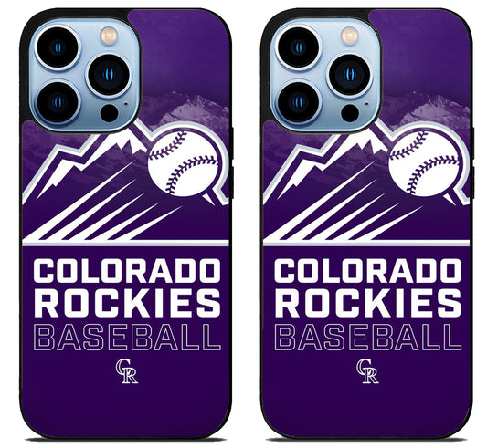 Colorado Rockies Baseball iPhone 15 Pro | iPhone 15 Pro Max Case