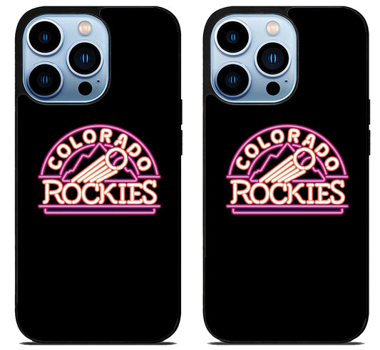 Colorado Rockies Logo iPhone 15 Pro | iPhone 15 Pro Max Case