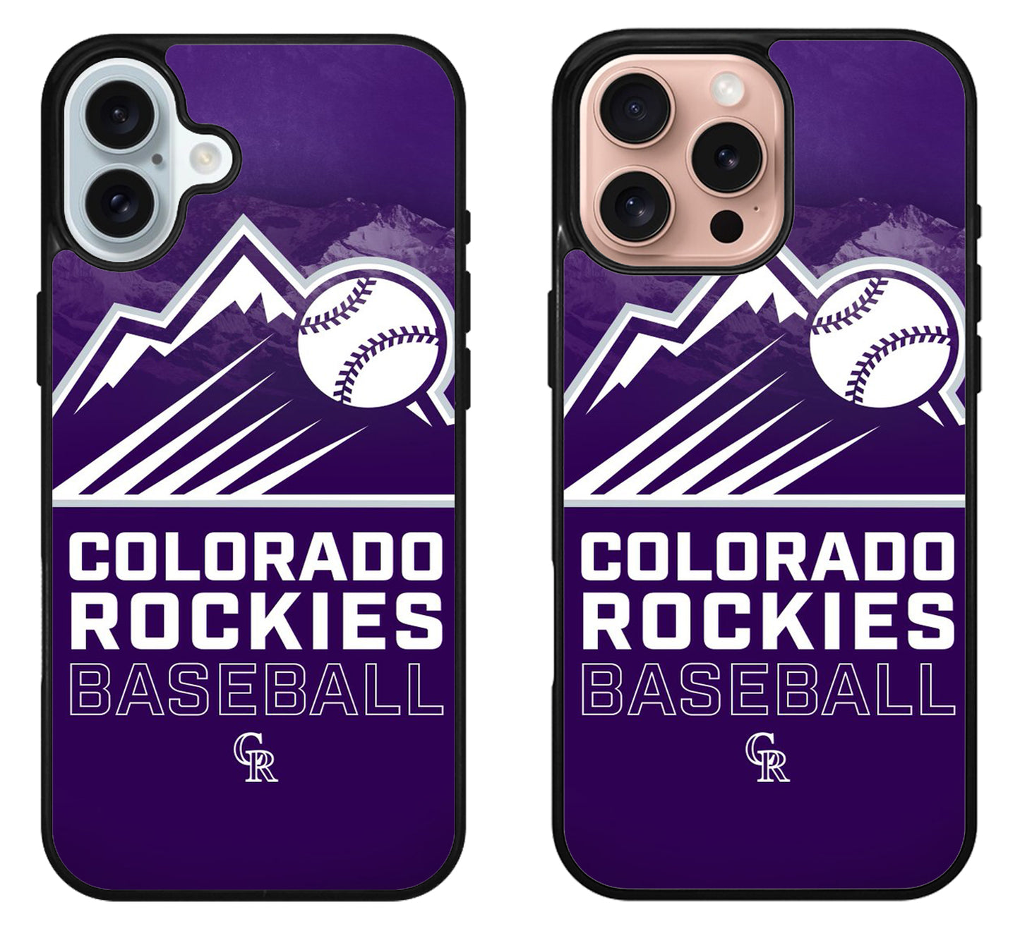 Colorado Rockies Logo iPhone 16 | 16 Plus | 16 Pro | 16 Pro Max Case