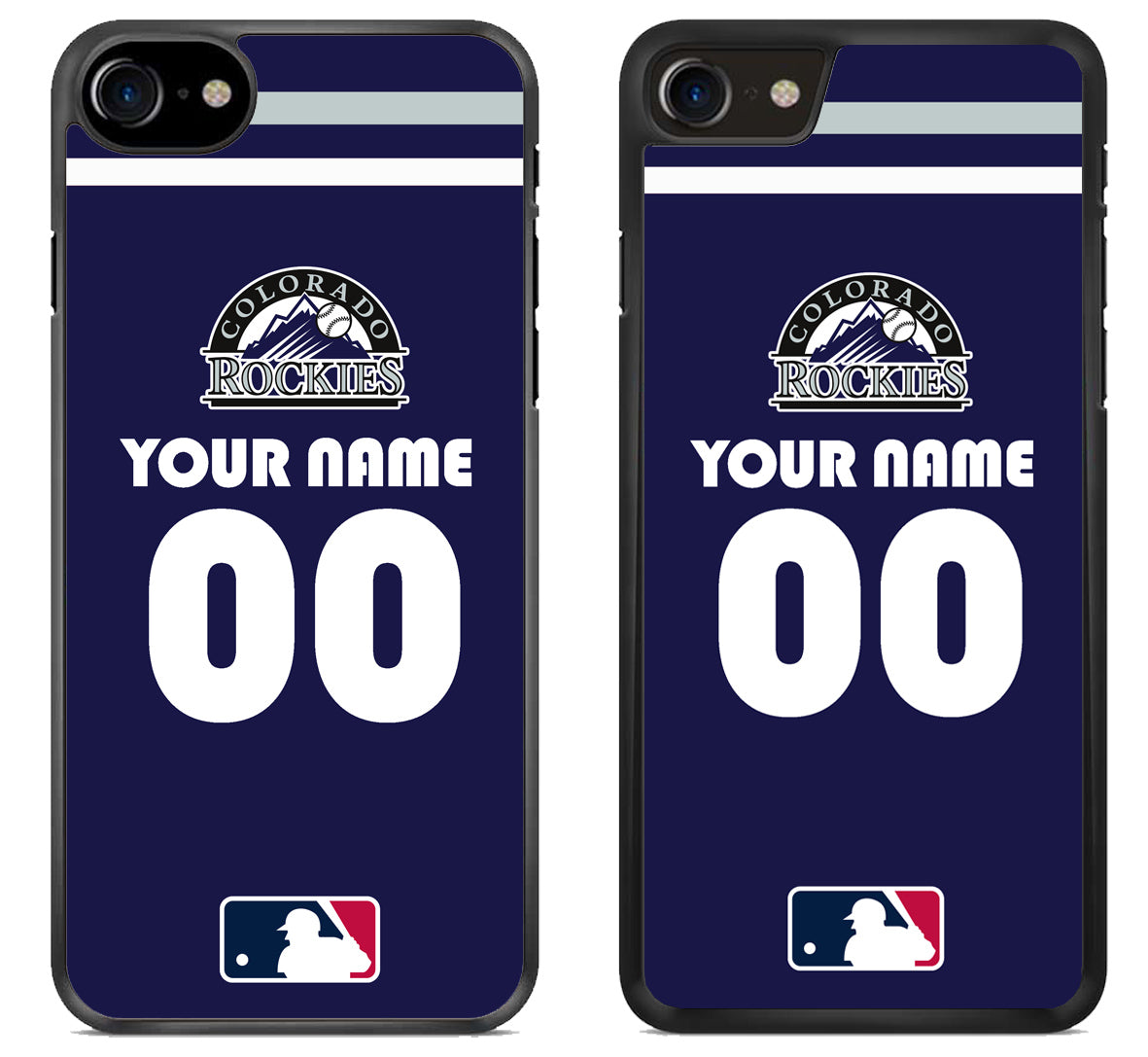 Custom Personalized Colorado Rockies MLB iPhone SE 2020 | iPhone SE 2022 Case