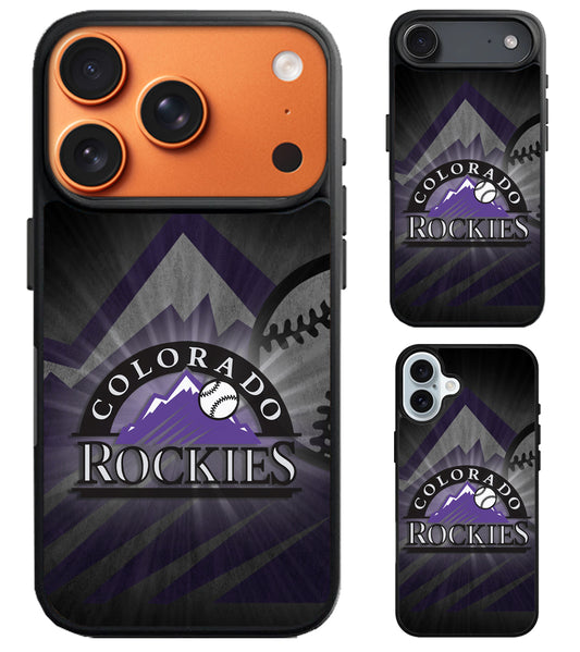 Colorado Rockies iPhone Air | iPhone 17 | 17 Pro | 17 Pro Max Case
