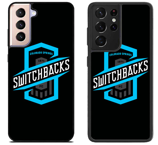 Colorado Springs Switchbacks Logo Samsung Galaxy S21 | S21 FE | S21+ | S21 Ultra Case