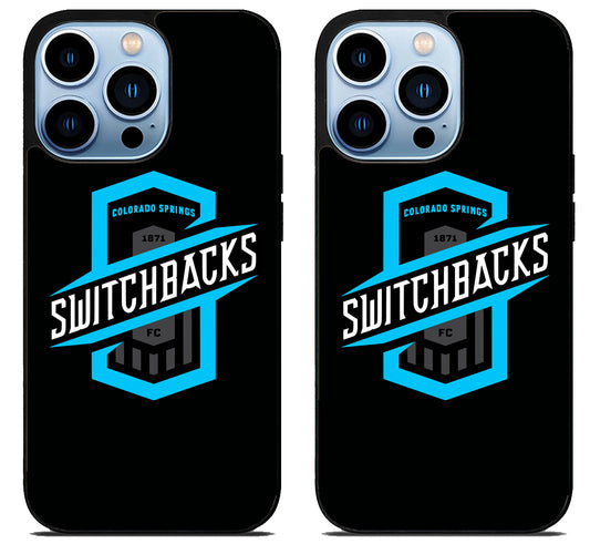 Colorado Springs Switchbacks Logo iPhone 15 Pro | iPhone 15 Pro Max Case