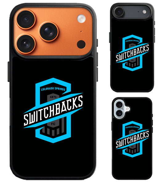 Colorado Springs Switchbacks Logo iPhone Air | iPhone 17 | 17 Pro | 17 Pro Max Case