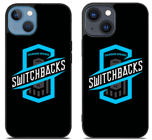 Colorado Springs Switchbacks Logo iPhone 15 | iPhone 15 Plus Case