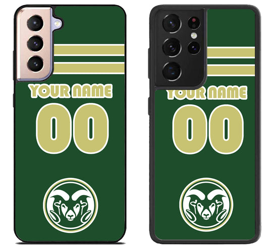 Custom Personalized Colorado State Rams Samsung Galaxy S21 | S21 FE | S21+ | S21 Ultra Case