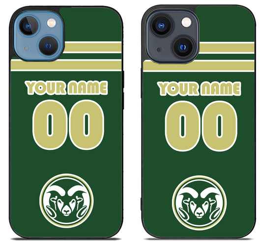 Custom Personalized Colorado State Rams iPhone 15 | iPhone 15 Plus Case