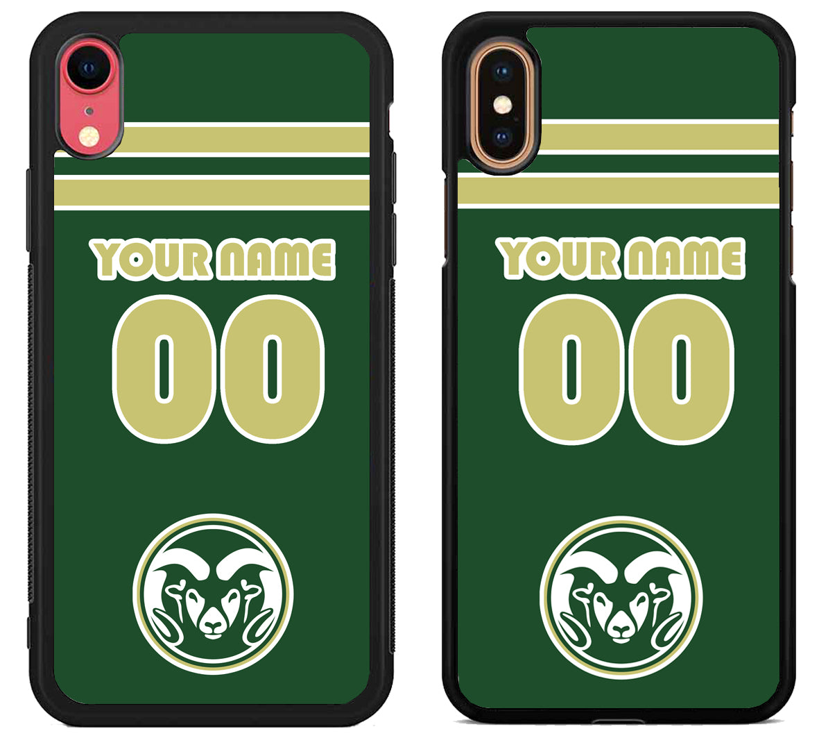 Custom Personalized Colorado State Rams iPhone X | Xs | Xr | Xs Max Case