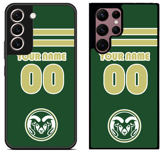Custom Personalized Colorado State Rams Samsung Galaxy S22 | S22+ | S22 Ultra Case