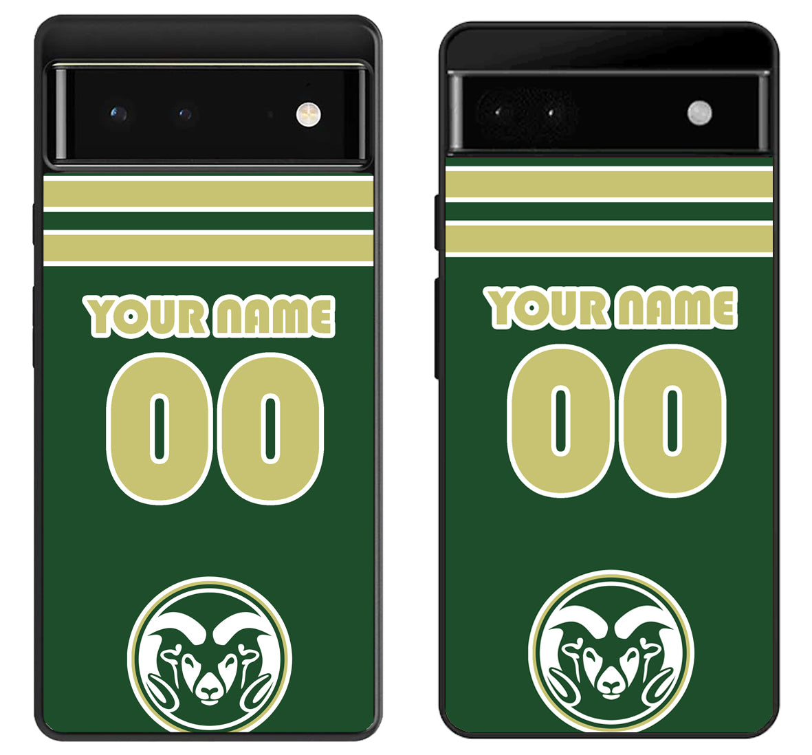 Custom Personalized Colorado State Rams Google Pixel 6 | 6A | 6 Pro Case