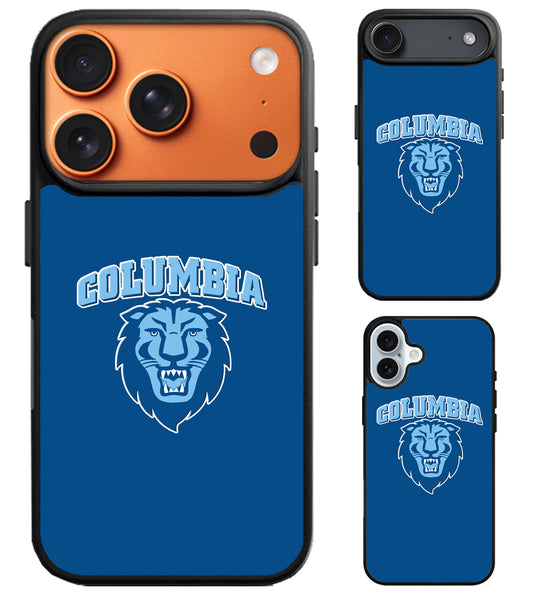 Columbia Lions Logo iPhone Air | iPhone 17 | 17 Pro | 17 Pro Max Case