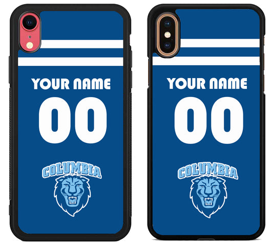 Custom Personalized Columbia Lions iPhone X | Xs | Xr | Xs Max Case