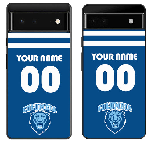 Custom Personalized Columbia Lions Google Pixel 6 | 6A | 6 Pro Case