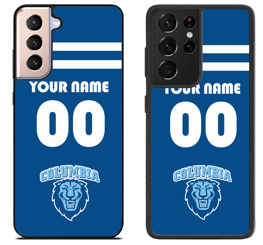 Custom Personalized Columbia Lions Samsung Galaxy S21 | S21 FE | S21+ | S21 Ultra Case