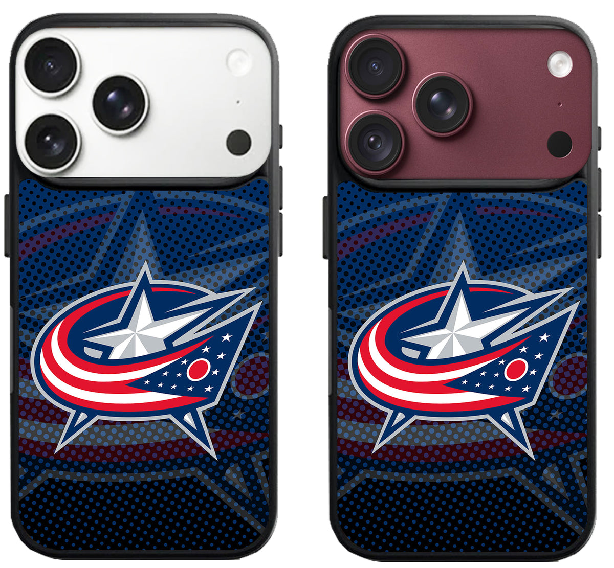 Columbus Blue Jackets Background iPhone 18 Pro | 18 Pro Max Case