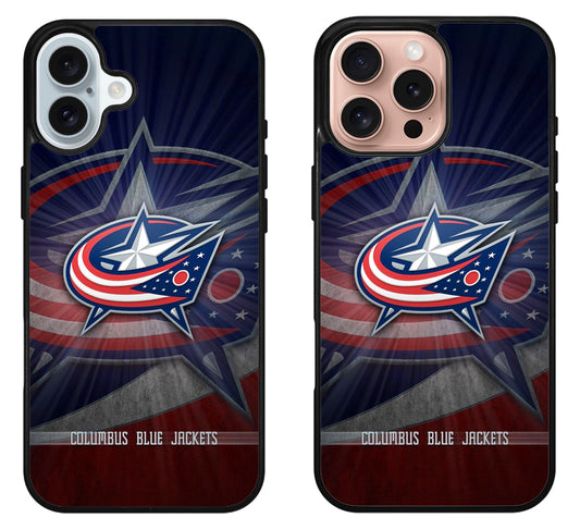 Columbus Blue Jackets Cover iPhone 16 | 16 Plus | 16 Pro | 16 Pro Max Case