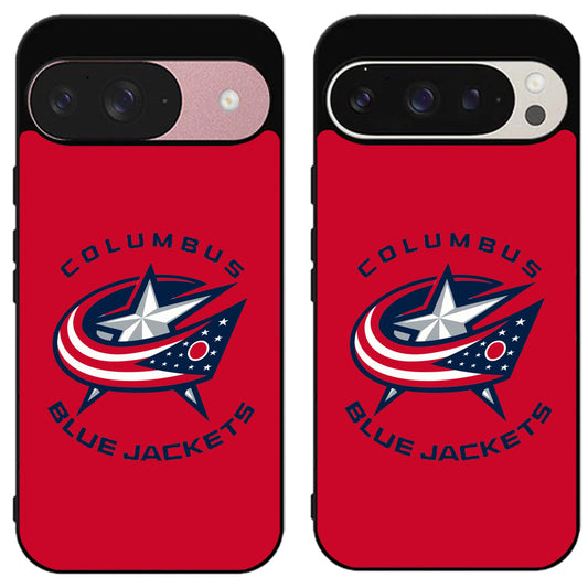 Columbus Blue Jackets Red Google Pixel 9 | 9 Pro | 9 Pro XL Case