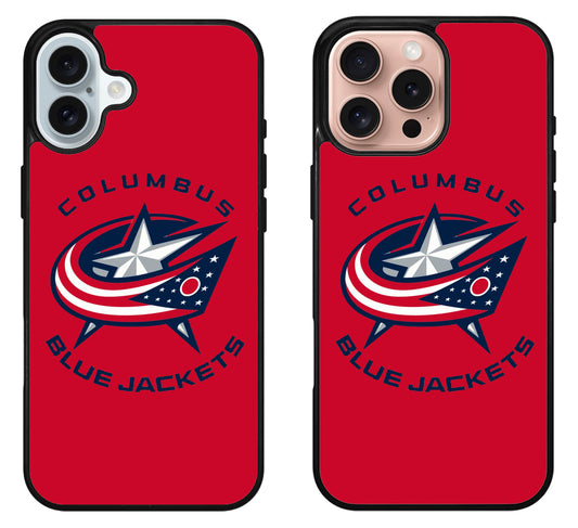 Columbus Blue Jackets Red iPhone 16 | 16 Plus | 16 Pro | 16 Pro Max Case