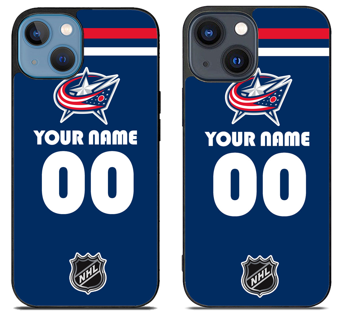 Custom Personalized Columbus Blue Jackets NHL iPhone 15 | iPhone 15 Plus Case