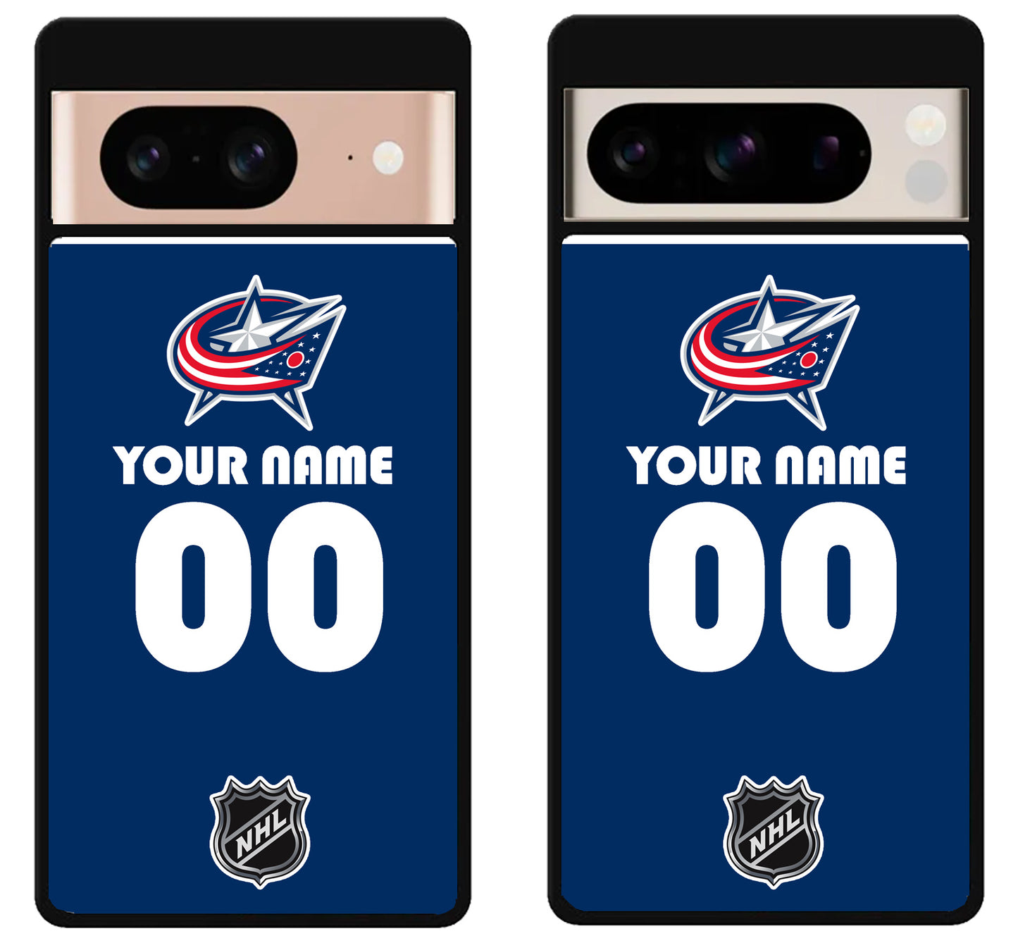 Custom Personalized Columbus Blue Jackets NHL Google Pixel 8 | 8 Pro Case