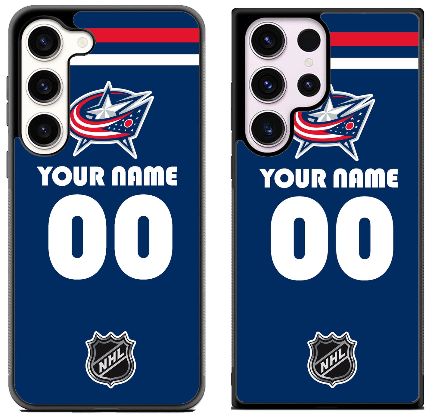 Custom Personalized Columbus Blue Jackets NHL Samsung Galaxy S23 | S23+ | S23 Ultra Case