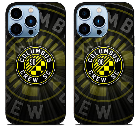 Columbus Crew Background iPhone 15 Pro | iPhone 15 Pro Max Case