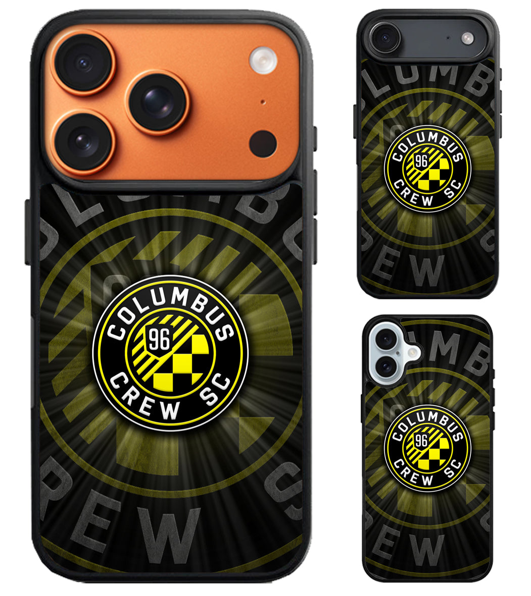 Columbus Crew Background iPhone Air | iPhone 17 | 17 Pro | 17 Pro Max Case