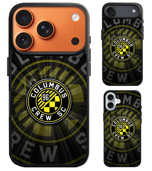 Columbus Crew Background iPhone Air | iPhone 17 | 17 Pro | 17 Pro Max Case