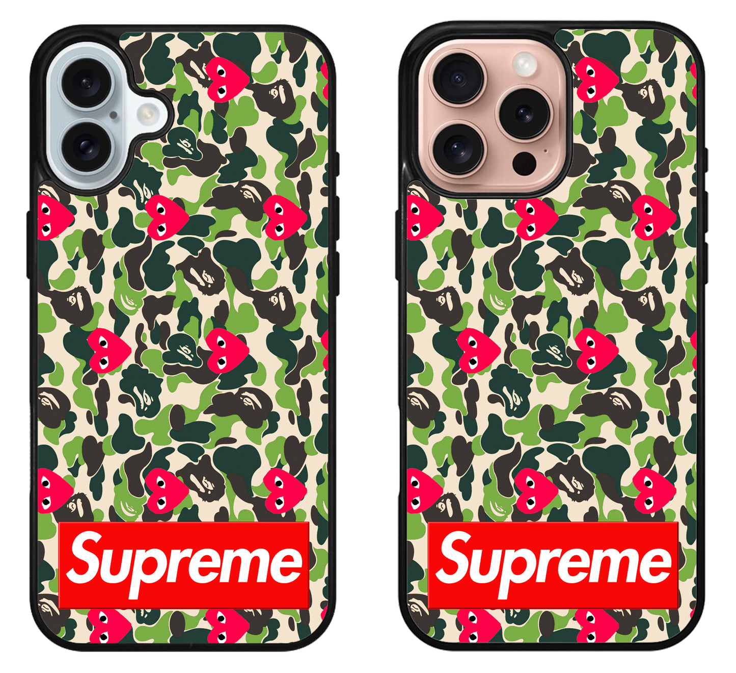 Comme Des Garcons Bape iPhone 16 | 16 Plus | 16 Pro | 16 Pro Max Case