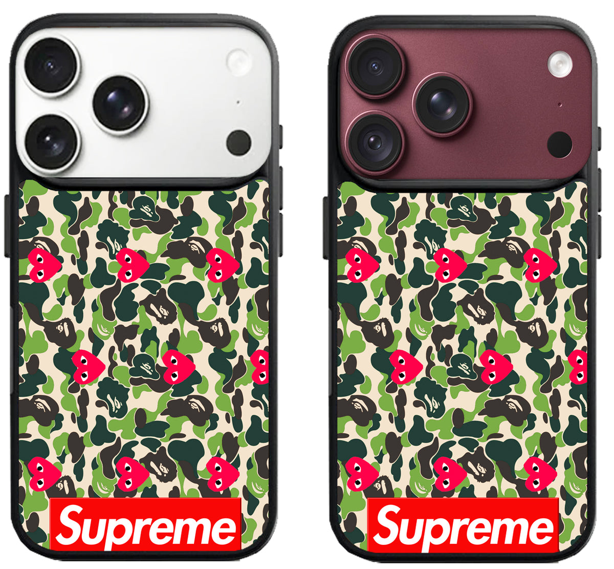 Comme Des Garcons Bape iPhone 18 Pro | 18 Pro Max Case