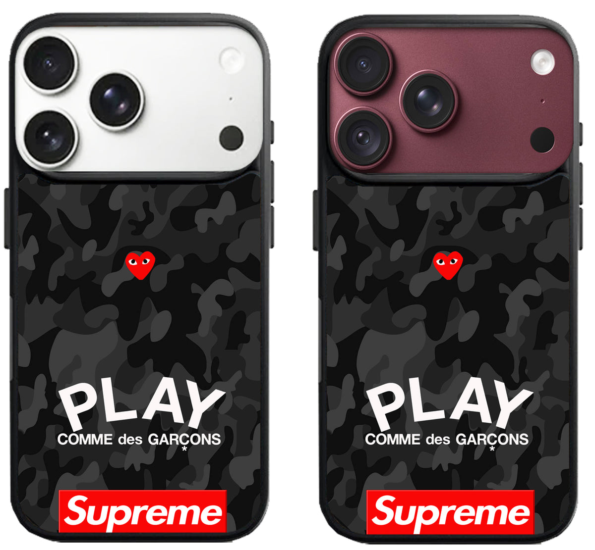 Comme Des Garcons Camo iPhone 18 Pro | 18 Pro Max Case