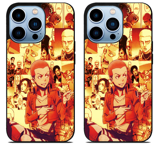 Connie Springer Attack on Titan iPhone 15 Pro | iPhone 15 Pro Max Case