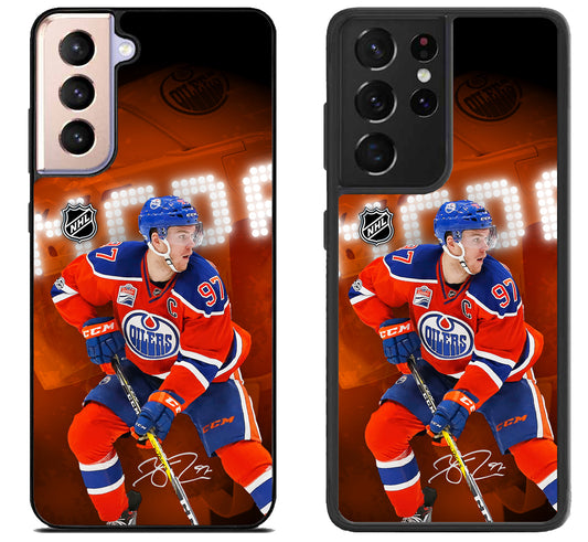 Connor mcdavid NHL Edmonton Oilers Samsung Galaxy S21 | S21 FE | S21+ | S21 Ultra Case