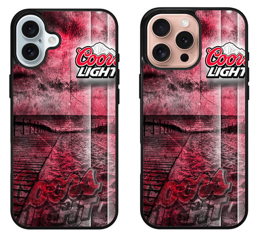 Coors Light Background iPhone 16 | 16 Plus | 16 Pro | 16 Pro Max Case