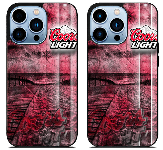 Coors Light Background iPhone 15 Pro | iPhone 15 Pro Max Case