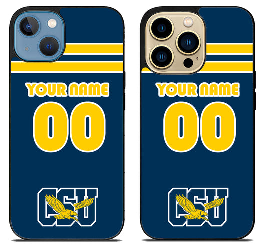 Custom Personalized Coppin State Eagles iPhone 14 | 14 Plus | 14 Pro | 14 Pro Max Case