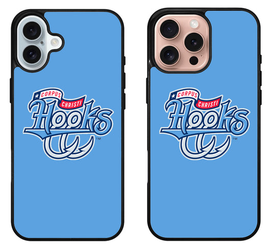 Corpus Christi Hooks Logo iPhone 16 | 16 Plus | 16 Pro | 16 Pro Max Case