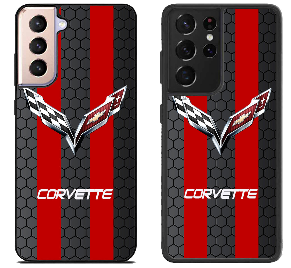 Corvette  Logo Stripe Samsung Galaxy S21 | S21 FE | S21+ | S21 Ultra Case