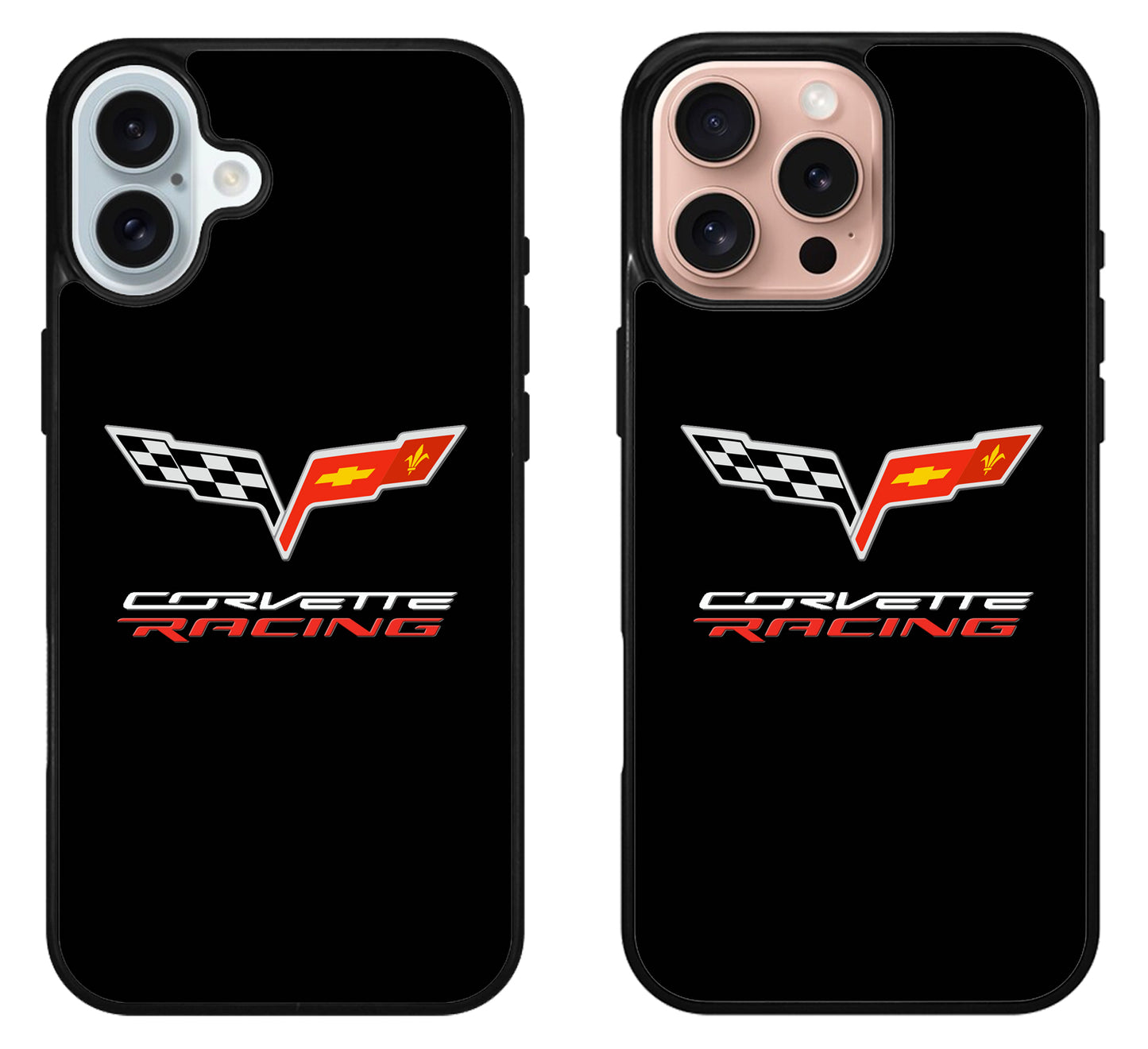 Corvette Racing Black iPhone 16 | 16 Plus | 16 Pro | 16 Pro Max Case